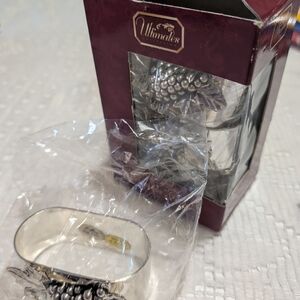 Vintage Silver Plated Napkin Rings